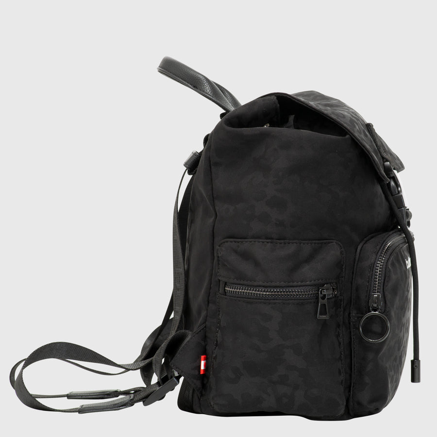 Mochila Charlotte Dark Animal Negro Bubba Bags