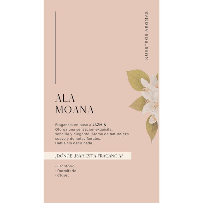 Aceite 30 ml Ala Moana + Diffuser Blanca Madison