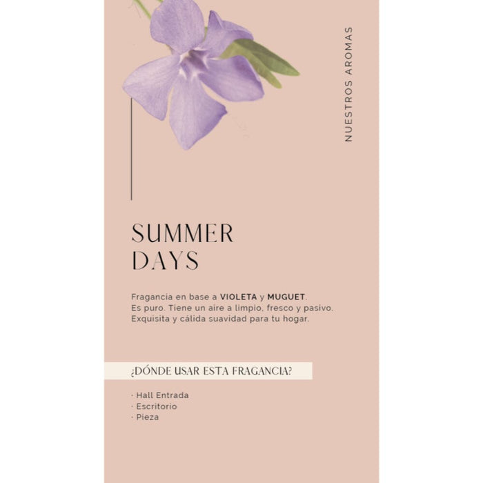 Aceite Home Diffuser 30 ml Summer Days Madison