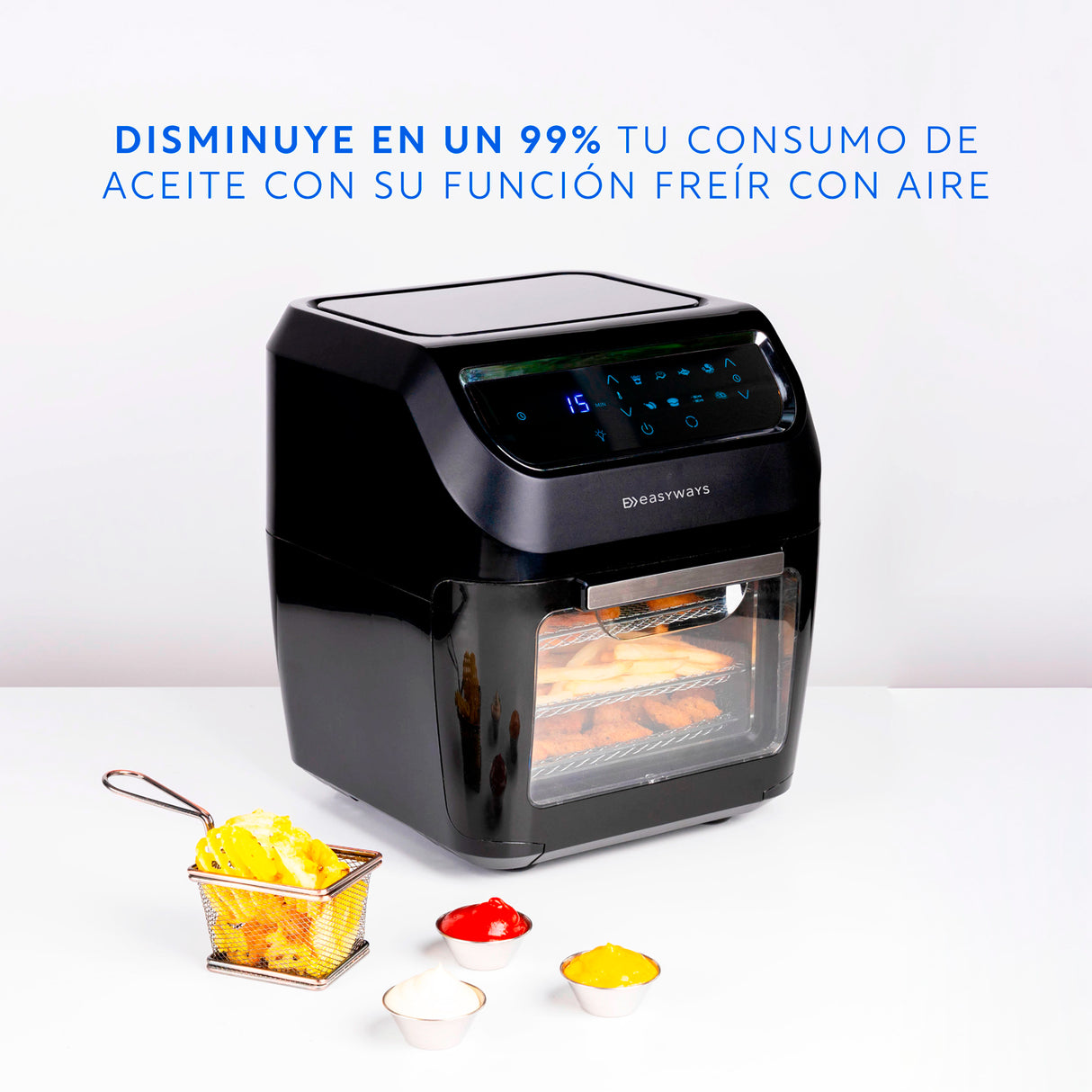 Freidora De Aire Air Fryer Plus 11,6 Lt EasyWays