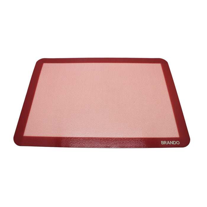 Alfombrilla Para Hornear Baking Mat de Silicona Rojo Brando