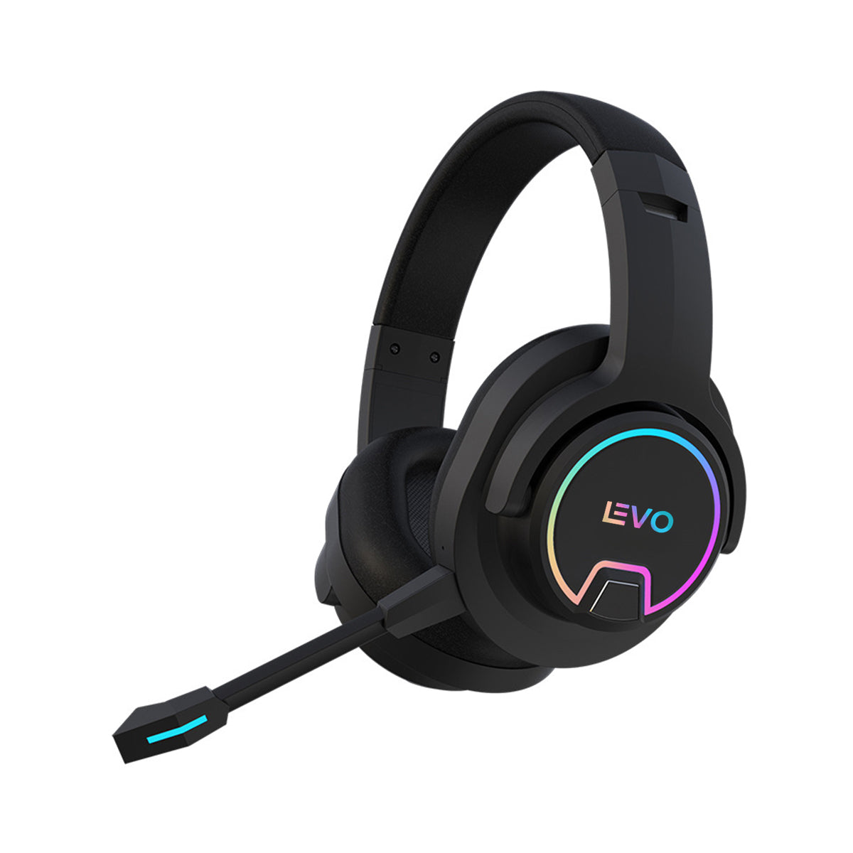 Audifono Gamer Bluetooth RGB Thunder Micrófono Levo