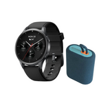 Pack Smartwatch Lhotse Vibe 05 Black + Parlante Azul