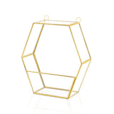 Estantería Retro Hexagon Dorado BVS