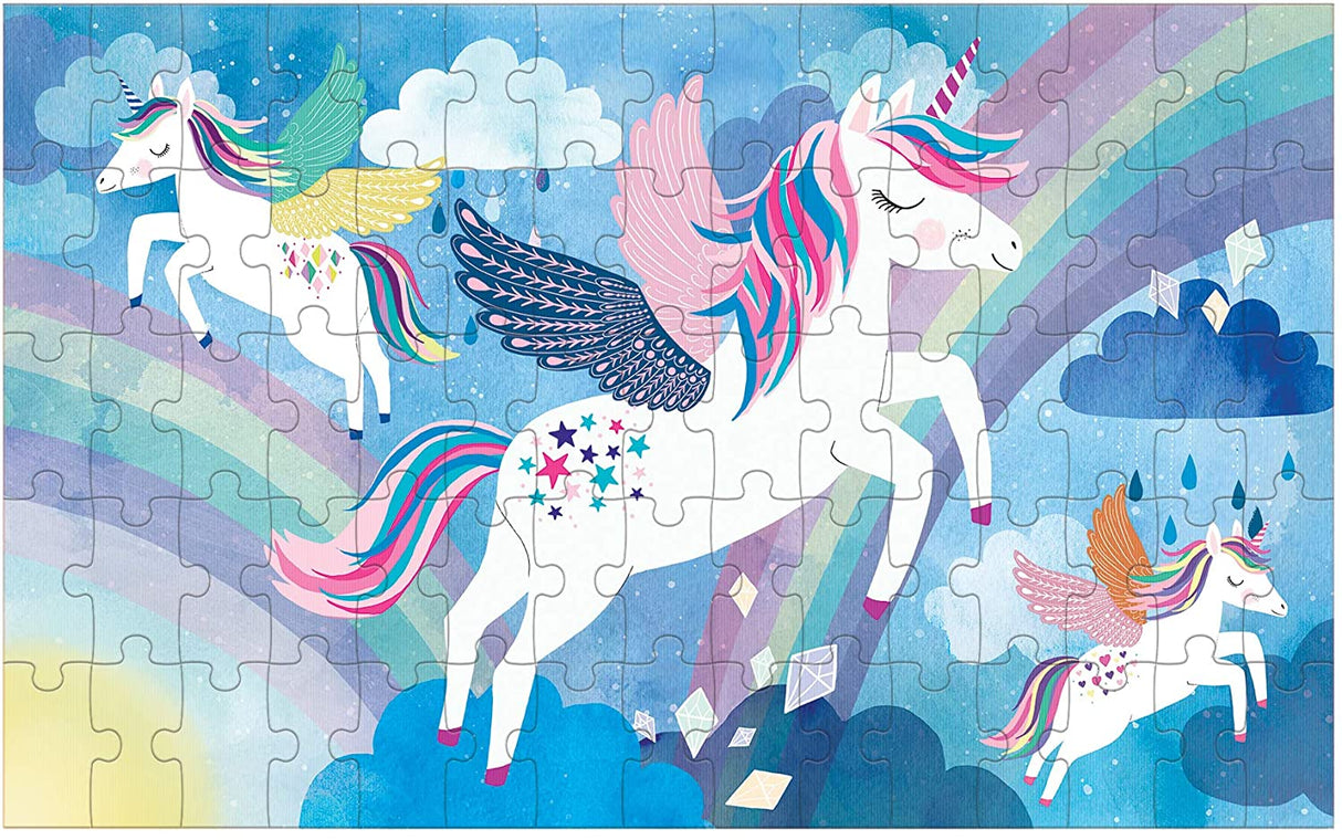 Puzzle 75Pcs Lenticular Unicornio Magico Mudpuppy