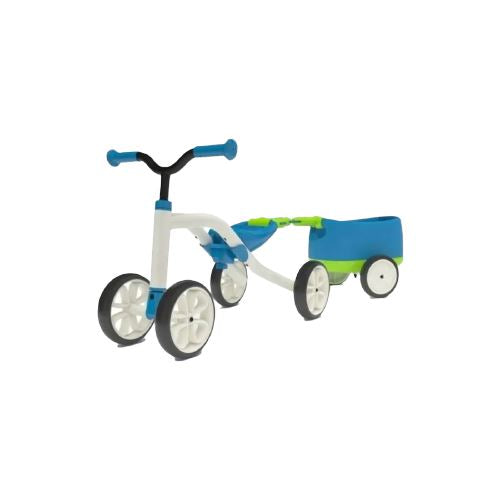 Bicicleta Aprendizaje Chillafish QUADIE + TRAILIE Azul