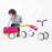 Bicicleta De Aprendizaje Chillafish Con Carro Rosado