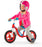 Bicicleta De Aprendizaje Niño Charlie Red Chillafish