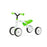 Bicicleta De Equilibrio Niños Chillafish Cuatriciclo Verde