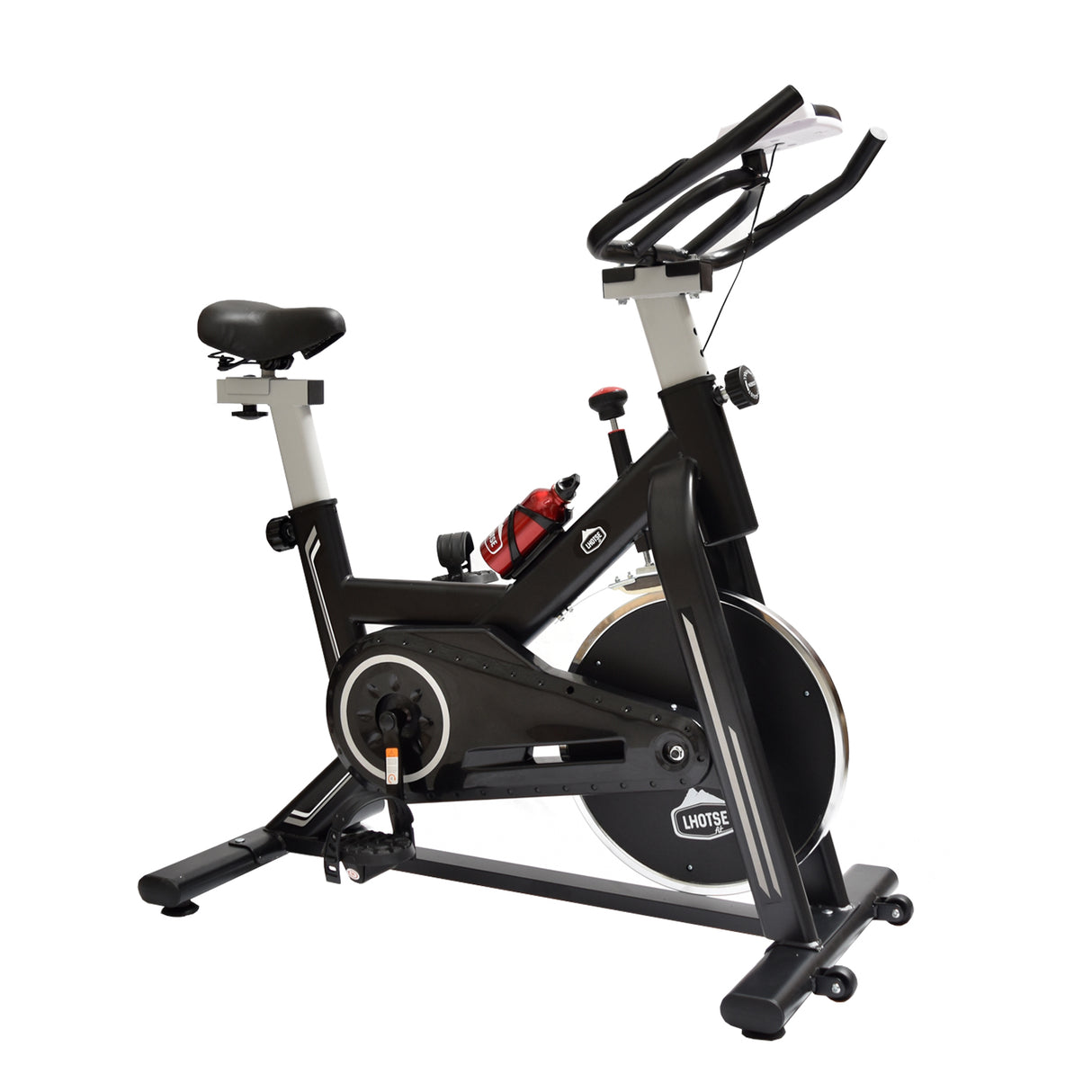 Bicicleta Estática Spinning Negra Lhotse Fit