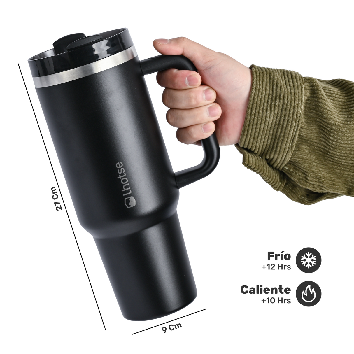 Vaso Térmico Tumbler 1180ml Lhotse Black