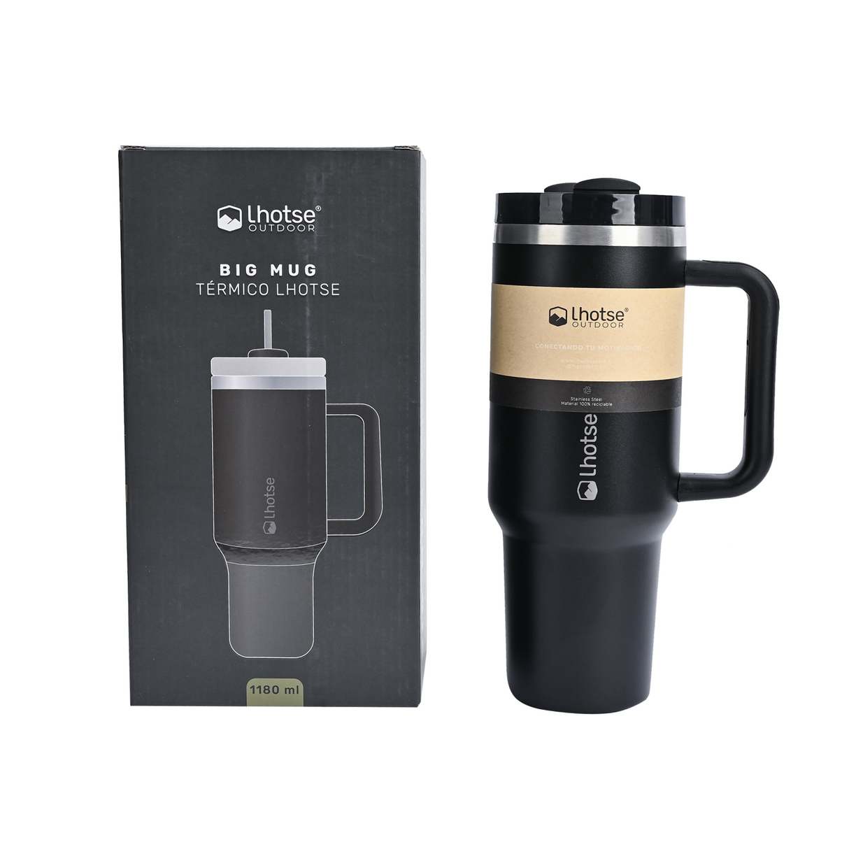 Vaso Térmico Tumbler 1180ml Lhotse Black