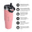 Botella Térmica Insulada Lhotse Travel Mug 900ml Pink