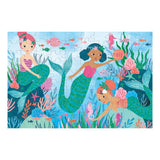 Puzzle 100Pcs Glitter Sirenas Mudpuppy