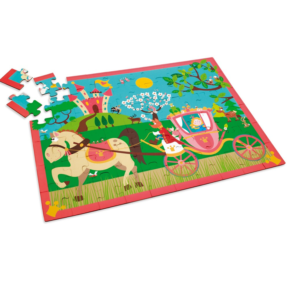 Puzzle 60Pcs Princesa Scratch Europe