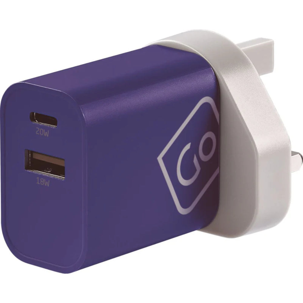 Adaptador Universal Usb-A Y Usb-C Carga Rapida