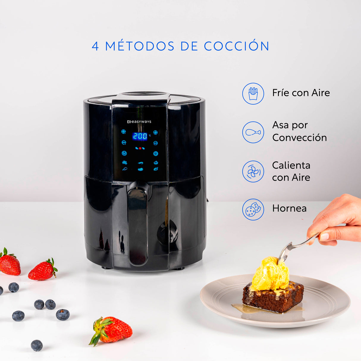 Freidora de Aire Air Fryer Fast 1,8 L EasyWays