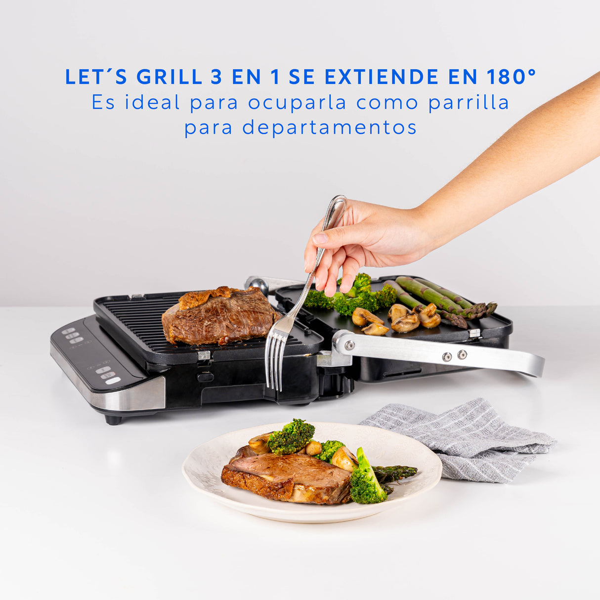 Plancha Waffles Let´s Grill 3 en 1 EasyWays