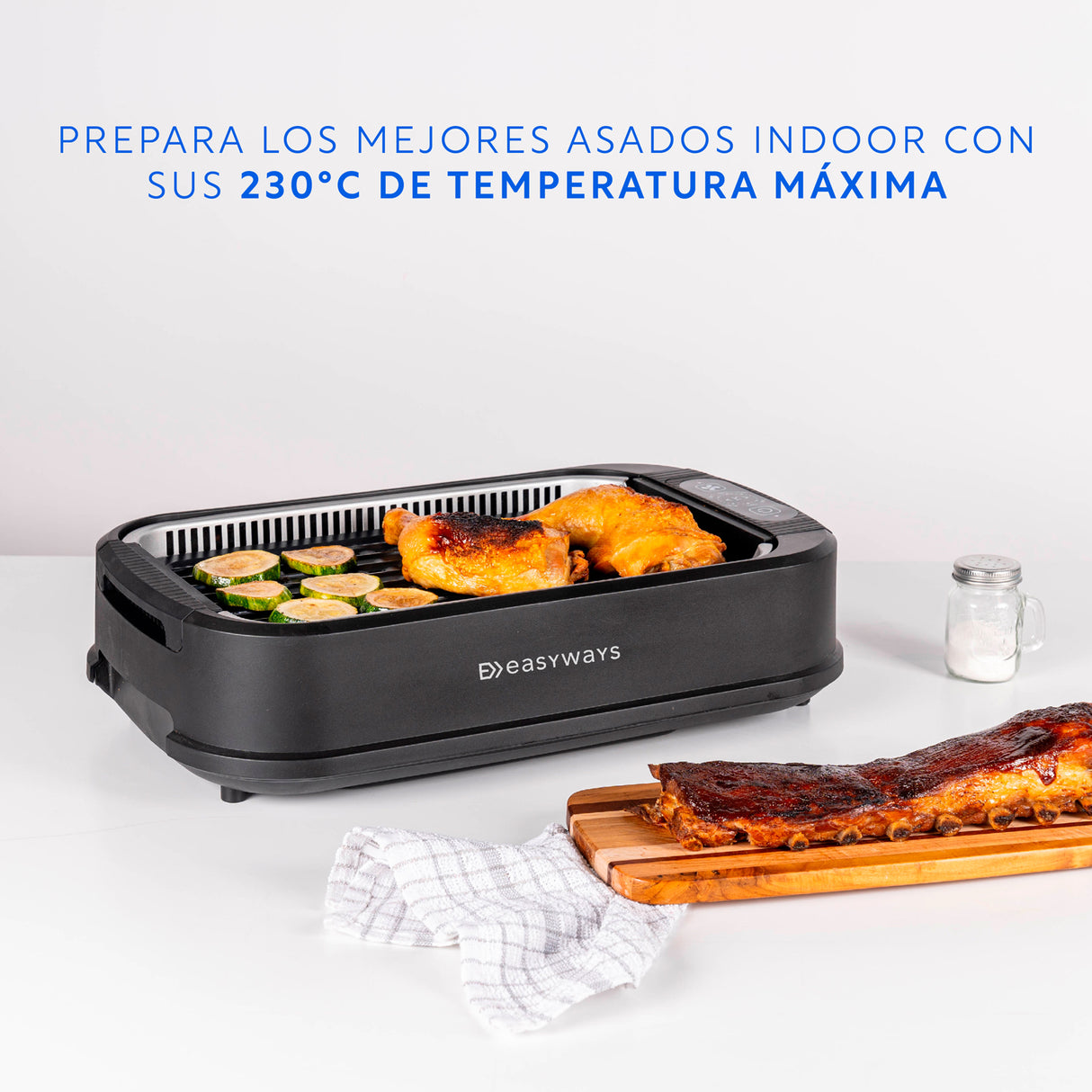 Parrilla Electrica Smokeless Grill Master EasyWays