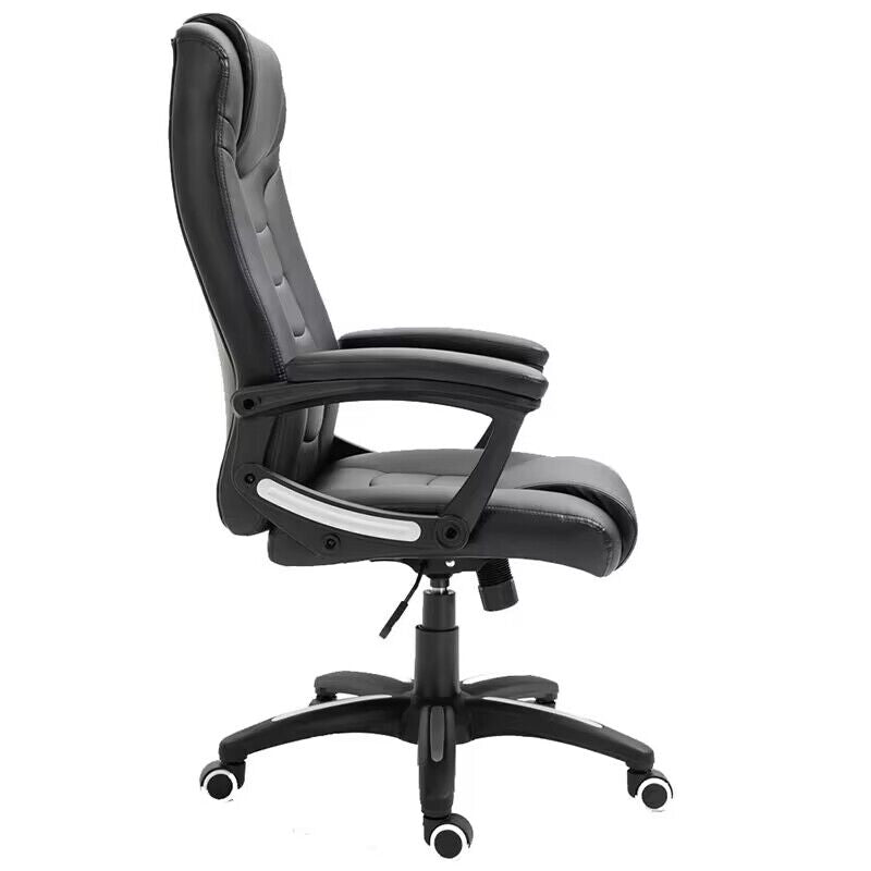 Silla de Escritorio Oficina Ejecutiva Reclinable Negra LEVO