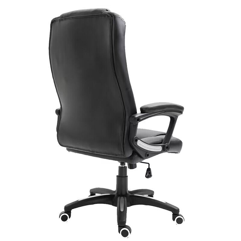 Silla de Escritorio Oficina Ejecutiva Reclinable Negra LEVO