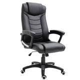 Silla de Escritorio Oficina Ejecutiva Reclinable Negra LEVO