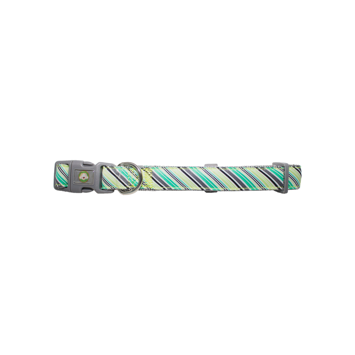 Collar Perro Diagonal L Verde Mascan