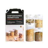 Pack Contenedores Alimento Herméticos Set 8 Simplit