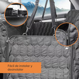 Funda Cubre Asiento de Auto Impermeable Mascotas Negra Xroad