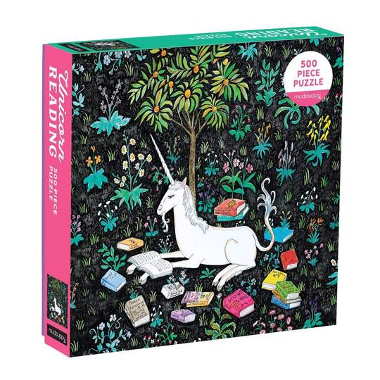 Puzzle 500Pcs Unicornio Leyendo Mudpuppy