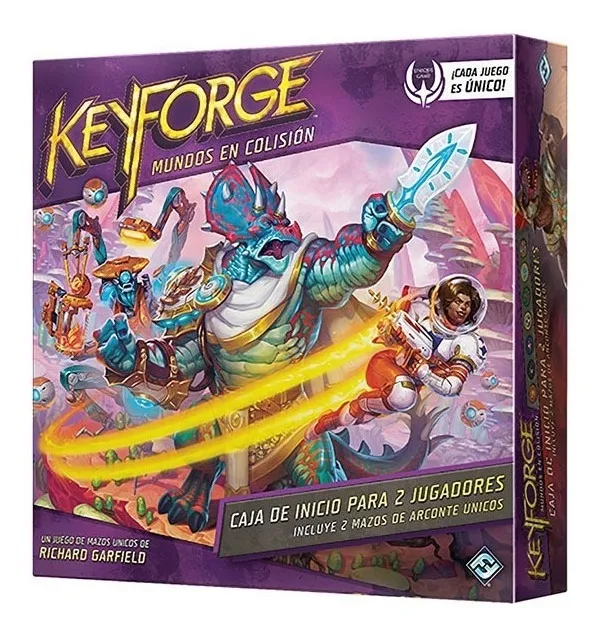 Mundos En Colisión Caja De Inicio Para 2 Jugadores Keyforge