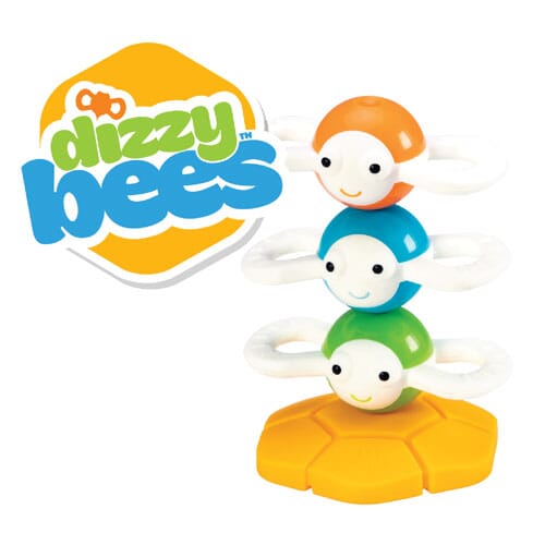 Dizzy Bees Mordedor Apilable Con Iman FatBrain Toys
