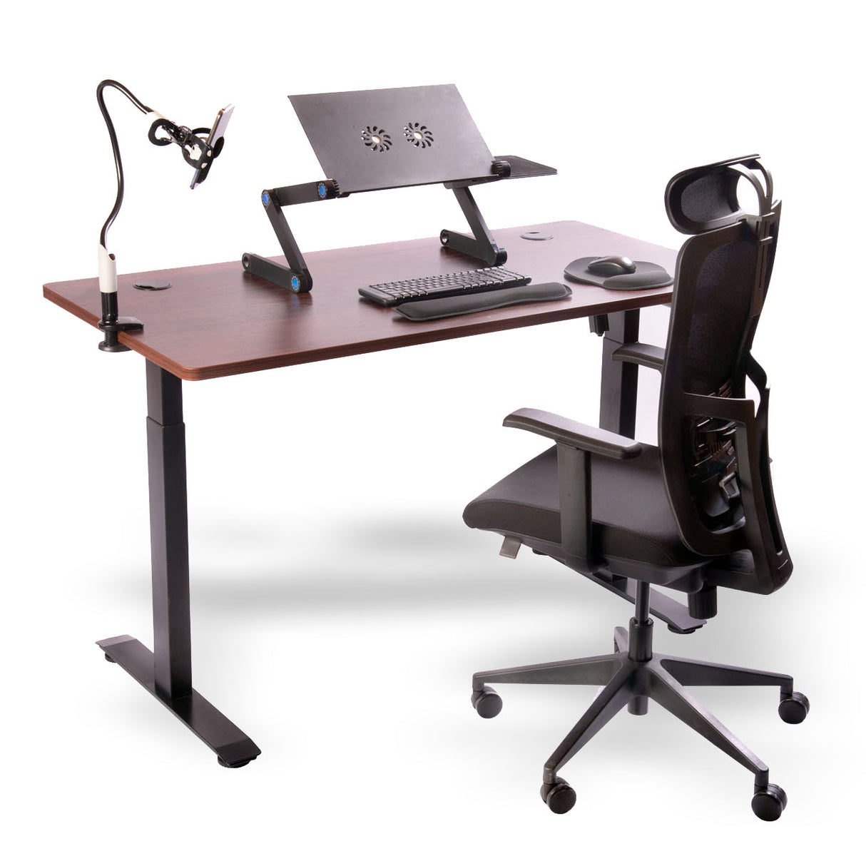 Mesa para Notebook Plegable Multifuncional Negra Uplift