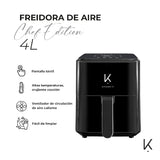 Freidora de Aire Chef Edition 4L Kitchen-It