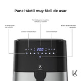 Freidora de Aire Plus Edition 5L Kitchen-It