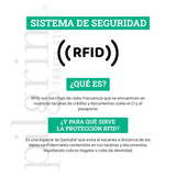 Organizador De Documentos Con Bloqueo Rfid