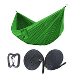 Hamaca Camping Pesca Outdoor Lhotse Verde Claro 270 Cm