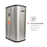 Basurero Cocina Handy 55lts Táctil Acero Inox Simplit