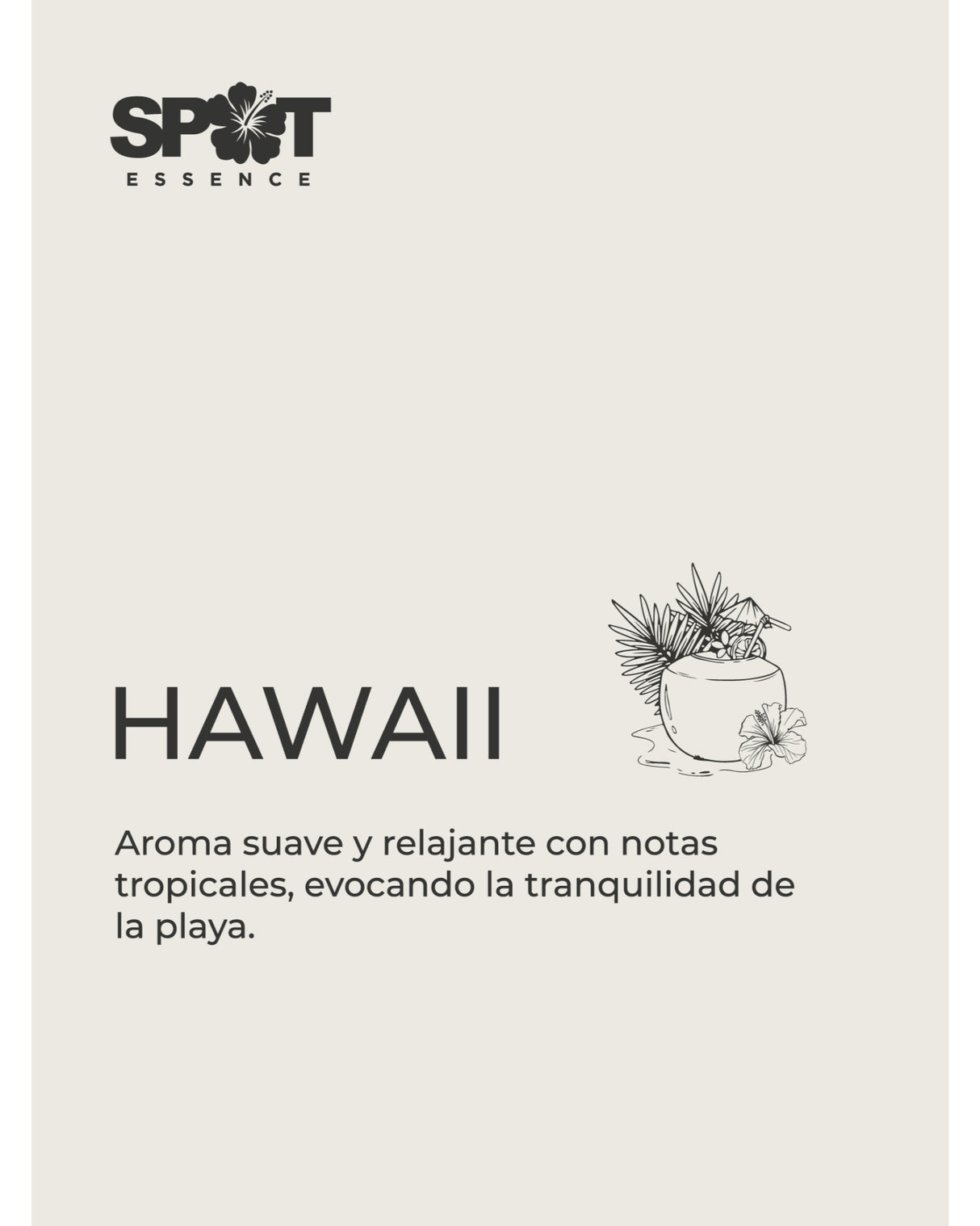 Difusor de Varillas 150ml Hawaii Spot Essence