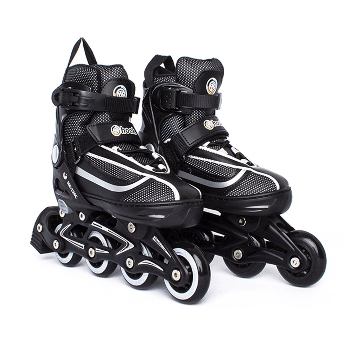 Patines Roller Inline Fitness Negro Talla M Hook