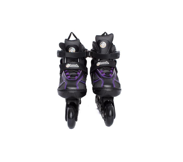 Patines Inline Fitness Morado Talla M Hook