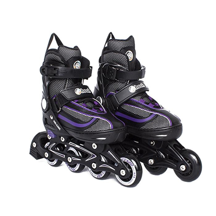 Patines Roller Inline Fitness Morado Talla Xs Hook