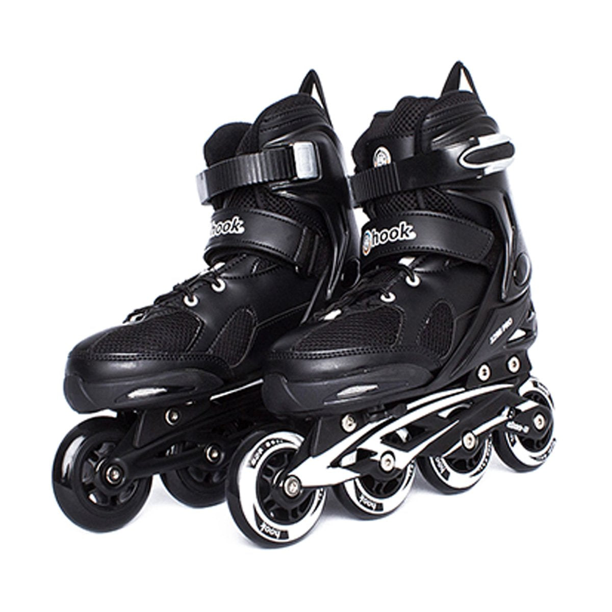 Patin Inline Roller Fitness Pro Adulto Negro Talla L Hook