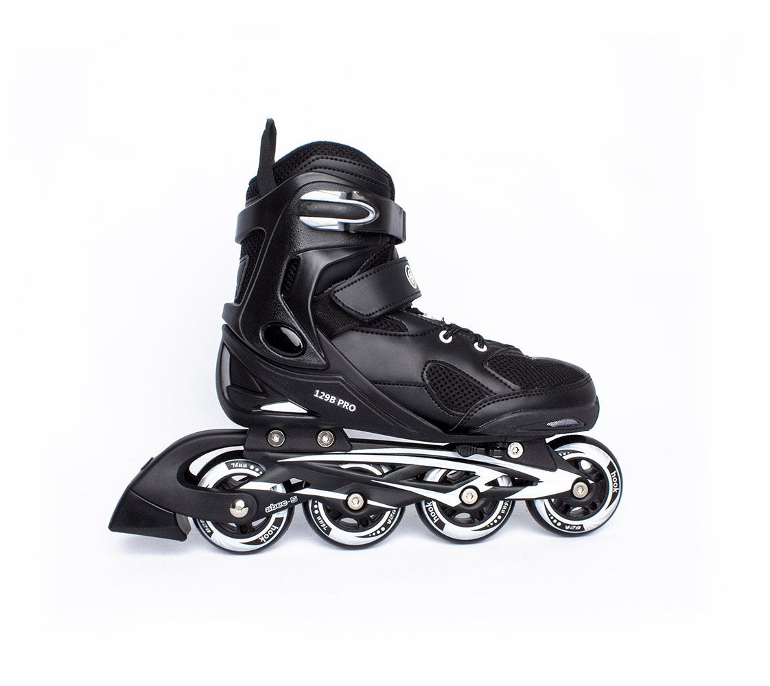 Patin Inline Roller Fitness Pro Adulto Negro Talla L Hook