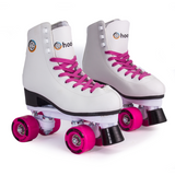 Patin 4 Ruedas Artistico Blanco-Rosa 29 Hook