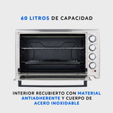 Horno Eléctrico Oven Master 60 L Convección EasyWays