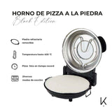 Horno Pizza a la Piedra - Black Edition Kitchen-It