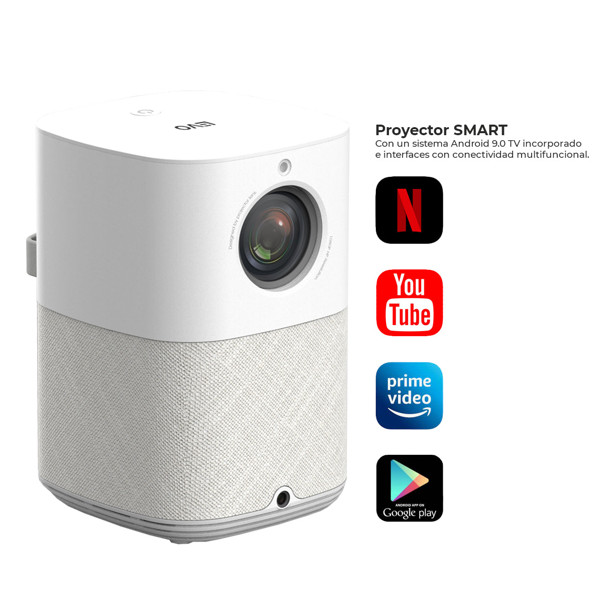 Proyector LED Portátil Infinity SMART Full HD Levo