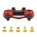 Control Joystick Inalámbrico doble Shock P4 Rojo Levo