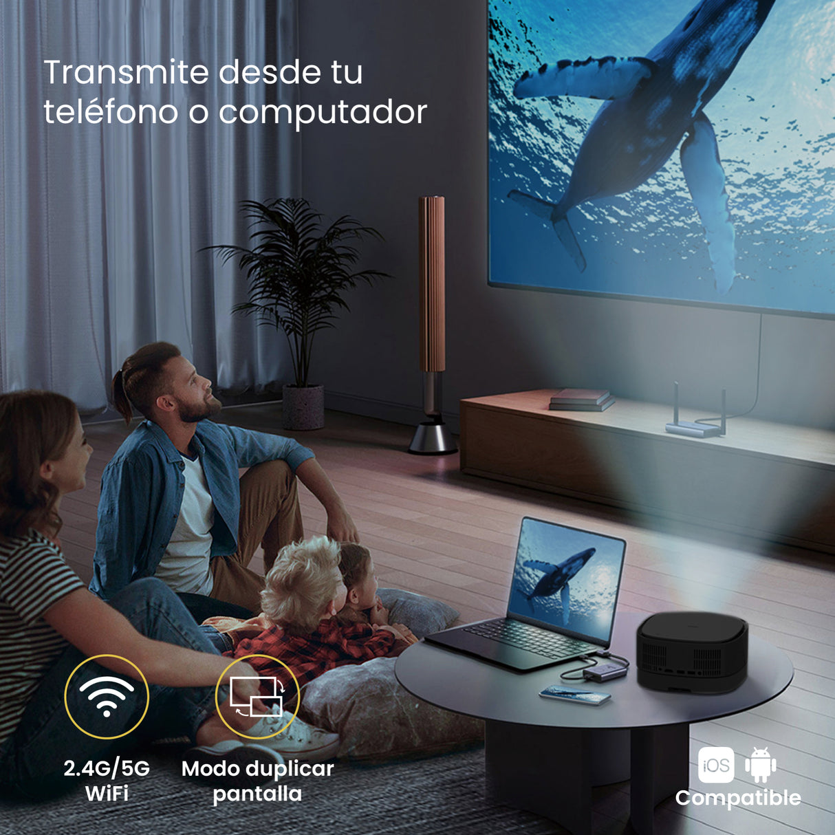 Proyector Smart Inalámbrico Lumix LEVO